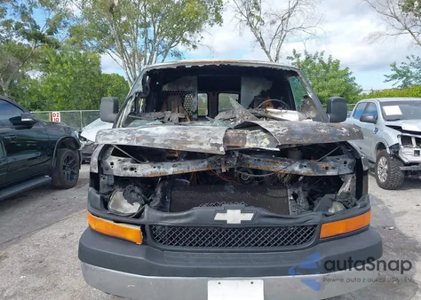 2008 Chevrolet Express Work Van from USA, damaged, VIN 1GCHG35K581128041